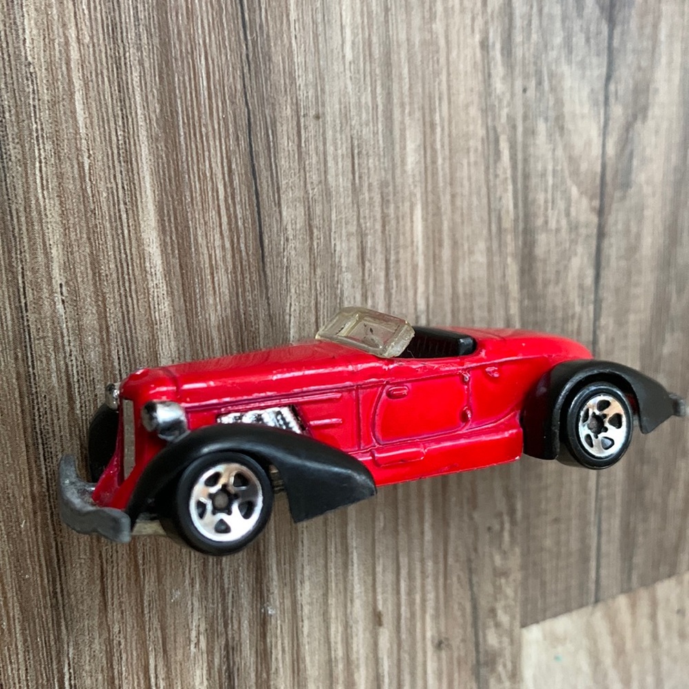 Hot Wheels 1936 Auburn 851 Boat Tail Speedster Vintage Mattel Hotwheels Car HW
